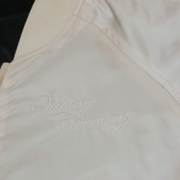 OPENING CEREMONY Reversible Peplum Bomber Jacket - Picture 11 of 14